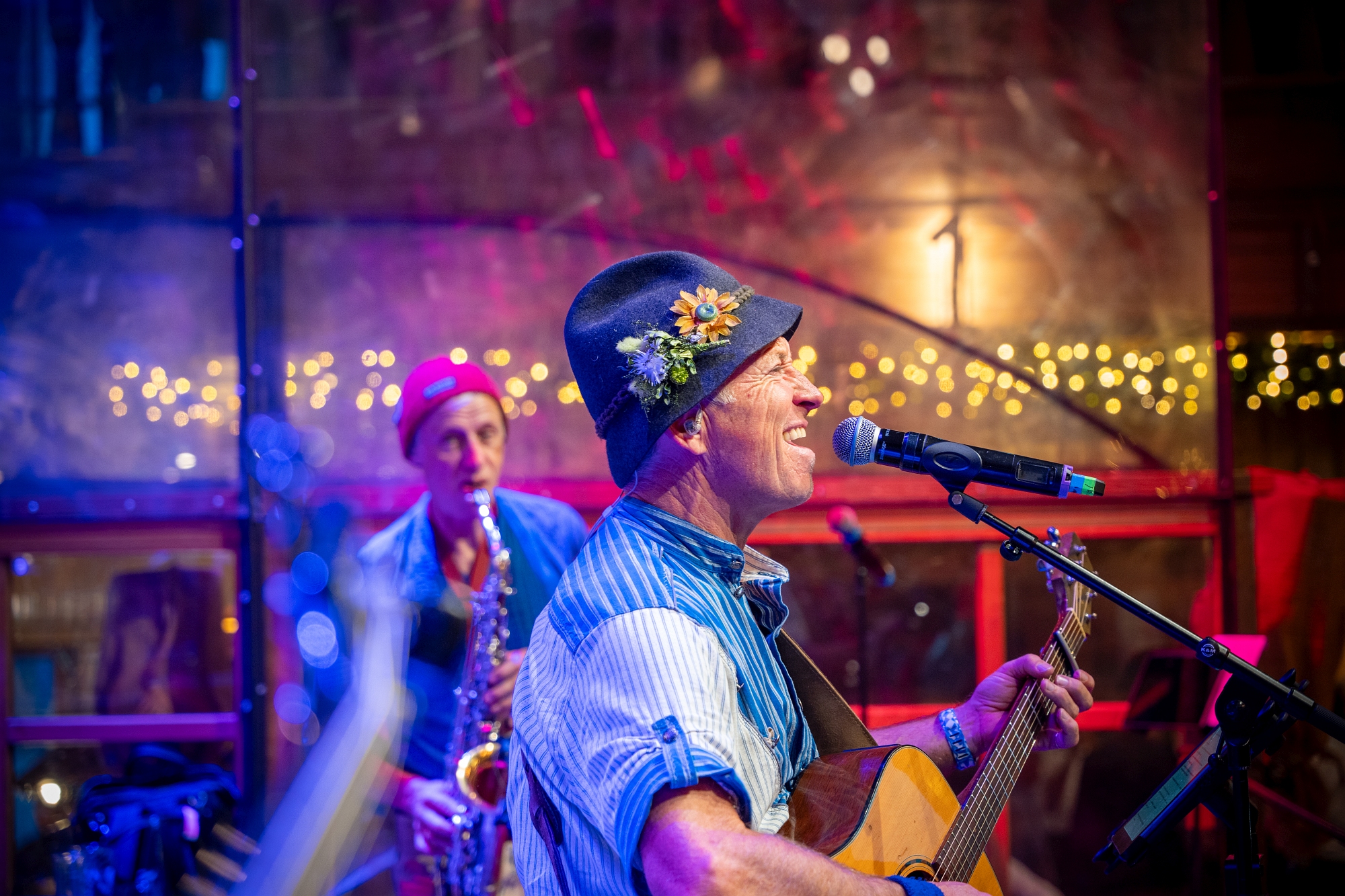 Kufflers Weinzelt Musik Spieler