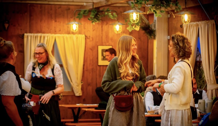 Available table reservations at the Boandlkramerei tent at Oktoberfest in  Munich