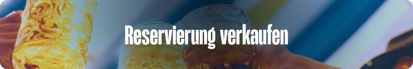 Tischreservierung verkaufen