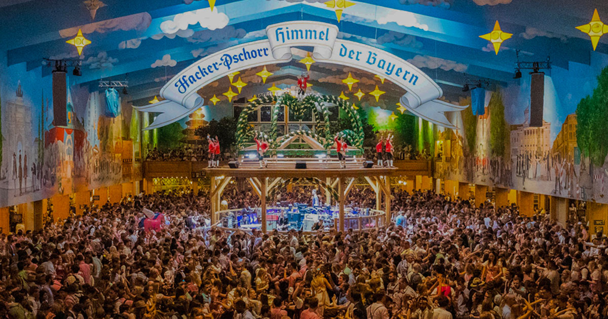 Available Table Reservations at the Hacker Tent at Oktoberfest in Munich